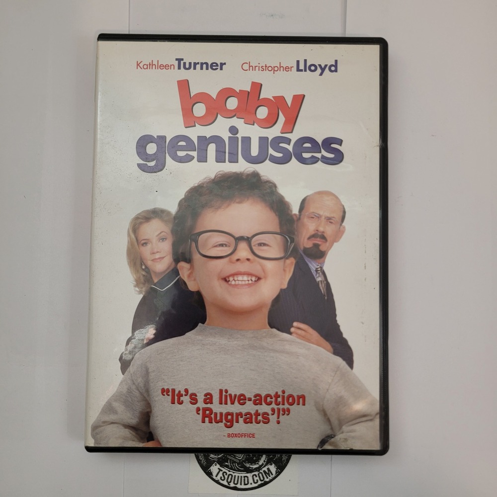 Columbia TriStar DVD Baby Geniuses Kathleen Turner Christopher Lloyd Comedy PG